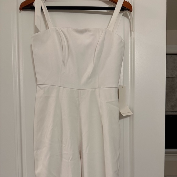 BHLDN THEIA Trinity white jumpsuit - Picture 4 of 4